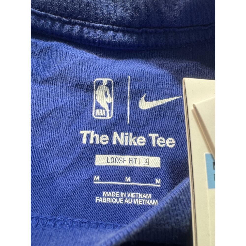 NIKE SWOOSH Men's Blue Tee Sz M Brand New - Picture 8 of 9
